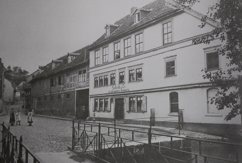 Datei:Rosengasse Nordhausen 1914.jpg