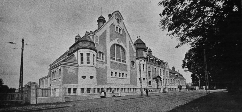 Datei:Stadtbad mit Waschanstalt Nordhausen 1926 schiewek.jpg