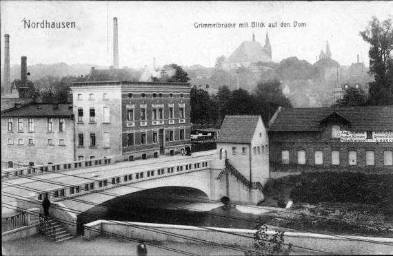 Datei:Grimmelbrücke Nordhausen 1916.jpg