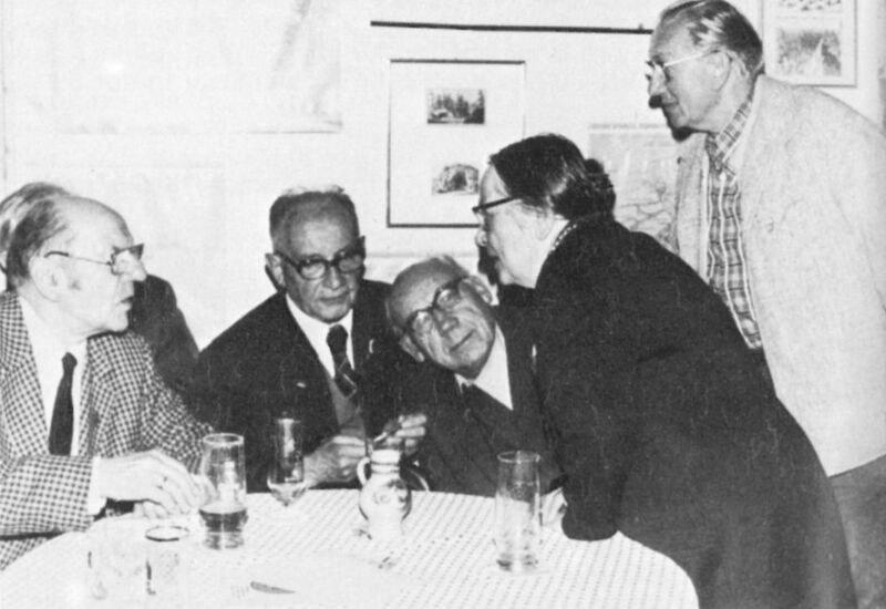 Datei:Friedrich Werther, Karl Werther, Walther Reinboth, Hanni Müller, Walter Schäfer.jpg