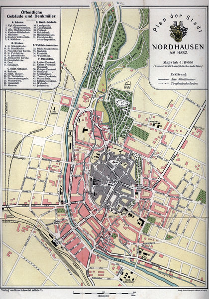 Datei:Stadtplan Nordhausen 1914.jpg