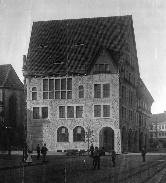 Datei:Stadthaus Nordhausen 1909.jpg