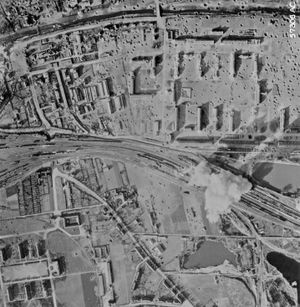 Luftangriffe auf Nordhausen - Boelcke-Kaserne Luftbild.jpg