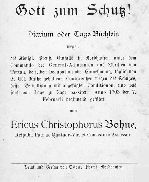 Datei:Diarium oder Tage-Büchlein wegen des Königlichen Preussischen Einfalls in Nordhausen.jpg