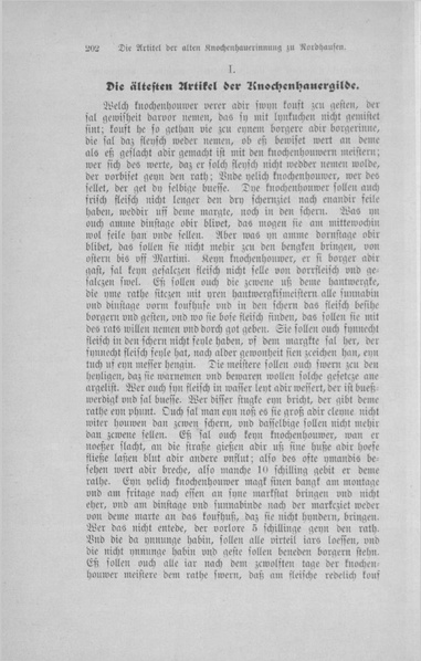 Datei:Die Artikel der alten Knochenhauerinnung zu Nordhause.pdf
