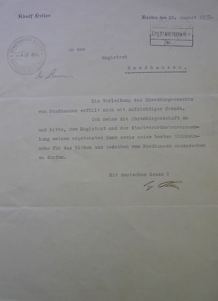 Datei:Adolf Hitler Nordhausen.jpg