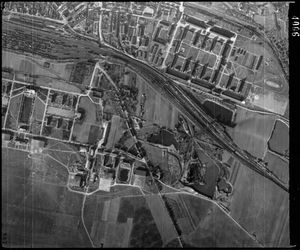 Luftbild Nordhausen - Fliegerhorst, Boelcke-Kaserne - 6.10.1944.jpg