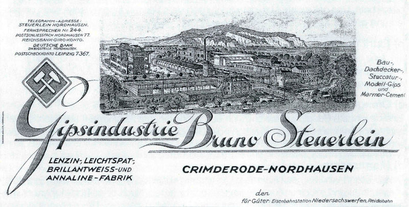 Datei:Gipsfabrik Bruno Steuerlein Krimderode Nordhausen.jpg