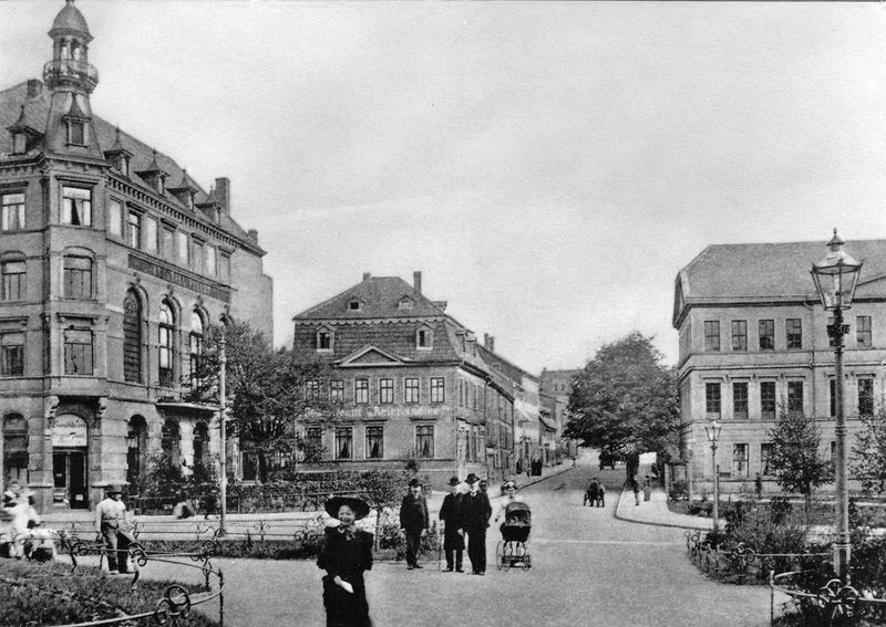Datei:Friedrich-Wilhelm-Platz Nordhausen Sedanstraße.jpg