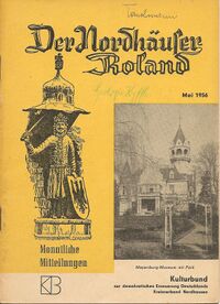 Der Nordhäuser Roland (Mai 1956) (Cover)