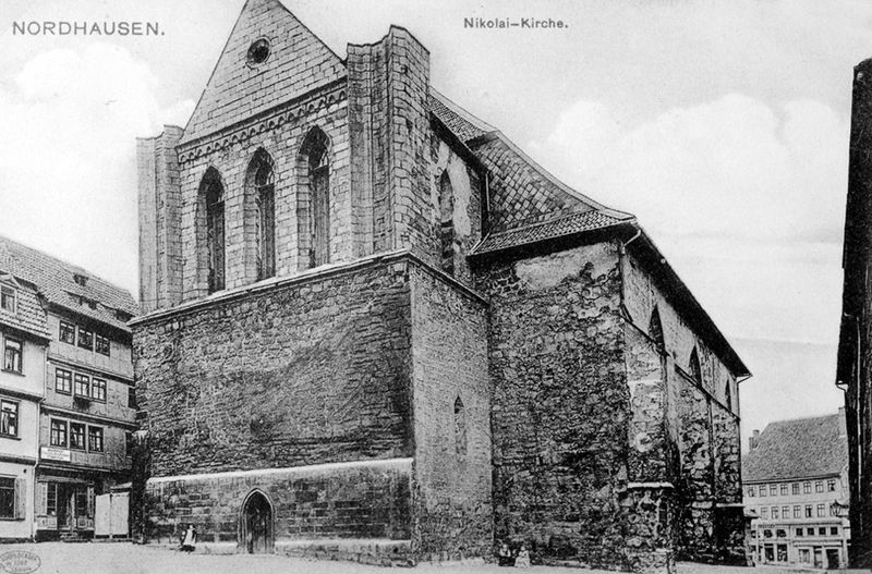 Datei:Marktkirche Nordhausen vor 1909.jpg