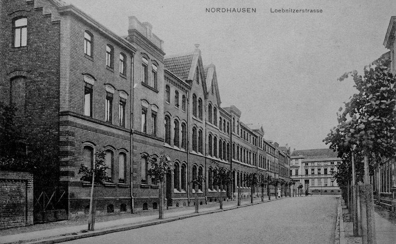 Datei:Loebnitzstraße Nordhausen 1910.jpg