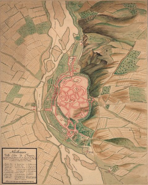 Datei:Stadtplan Nordhausen 1703.jpg
