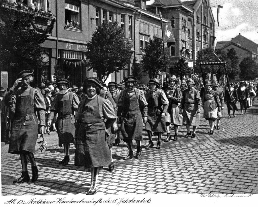 Nordhausen am Harz. Die tausendjährige Stadt. Großer historischer