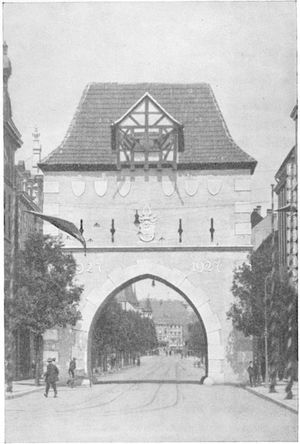 Stadttor Bahnhofstraße Nordhausen 1927.jpg