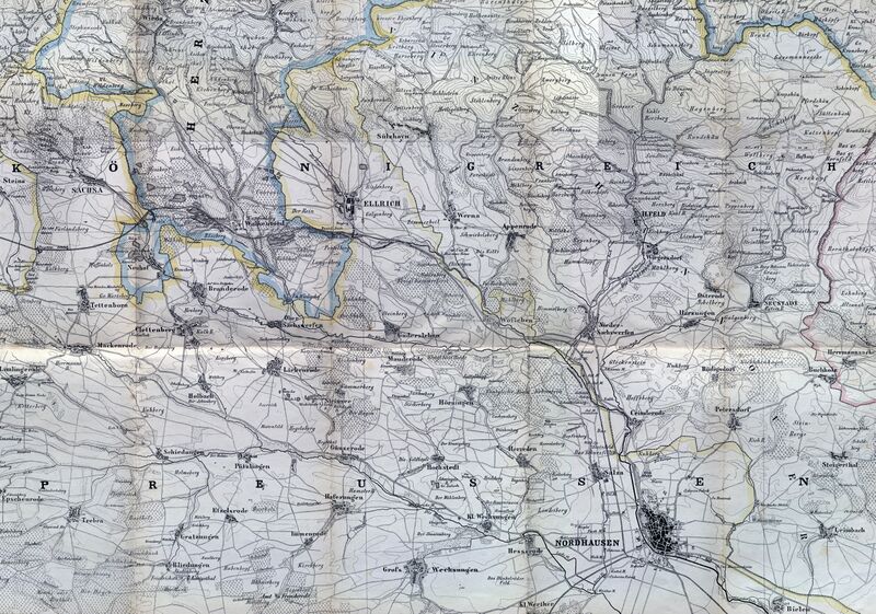 Datei:Karte Nordhausen und Südharz 1865.jpeg